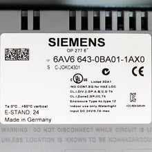 Load image into Gallery viewer, Siemens 6AV6643-0BA01-1AX0