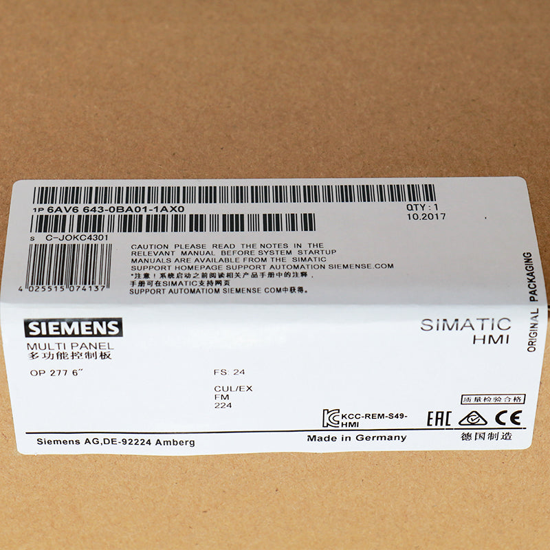 Siemens 6AV6643-0BA01-1AX0