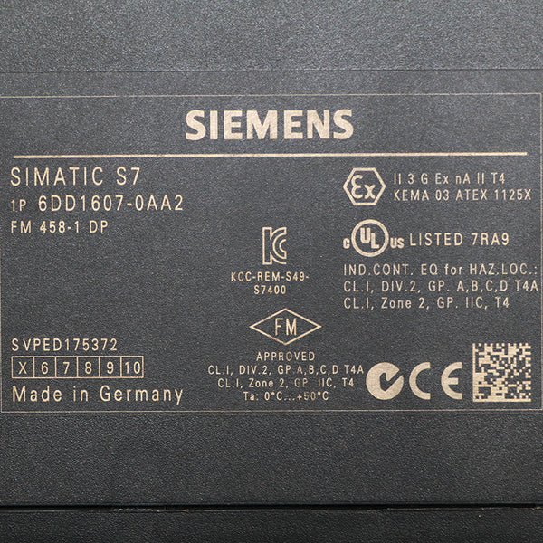 Siemens 6DD1607-0AA2