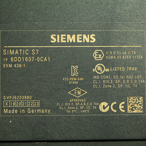 Siemens 6DD1607-0CA1