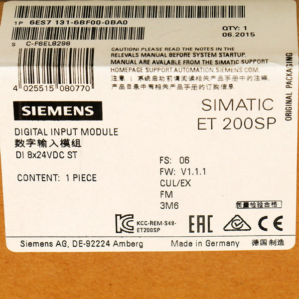 Siemens 6ES7131-6BF00-0BA0