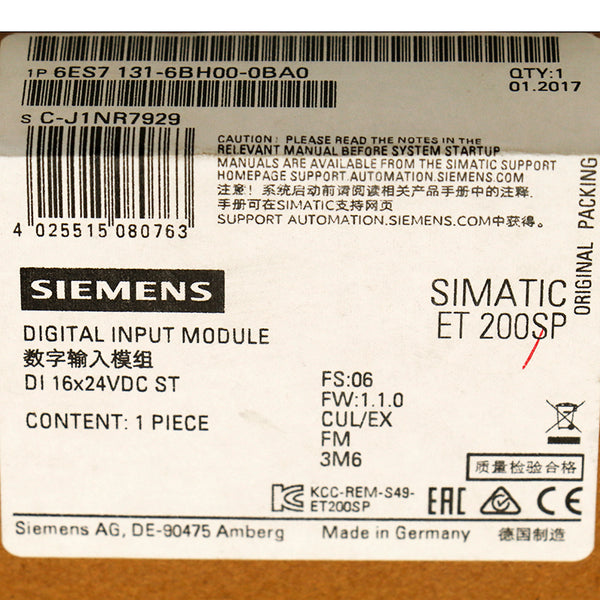 Siemens 6ES7131-6BH00-0BA0