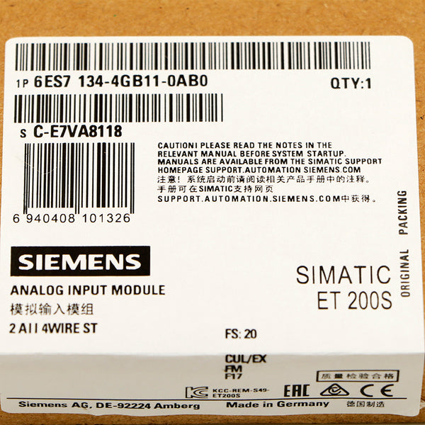 Siemens 6ES7134-4GB11-0AB0