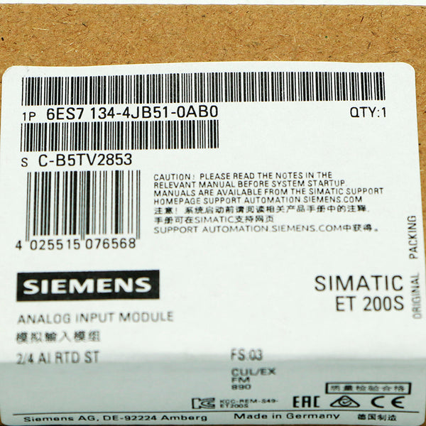 Siemens 6ES7134-4JB51-0AB0