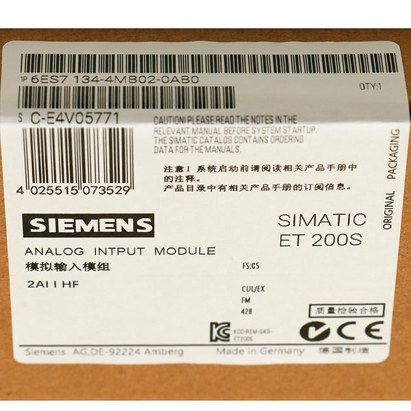 Siemens 6ES7134-4MB02-0AB0