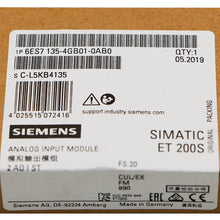 Load image into Gallery viewer, Siemens 6ES7135-4GB01-0AB0