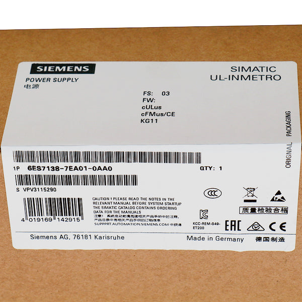 Siemens 6ES7138-7EA01-0AA0