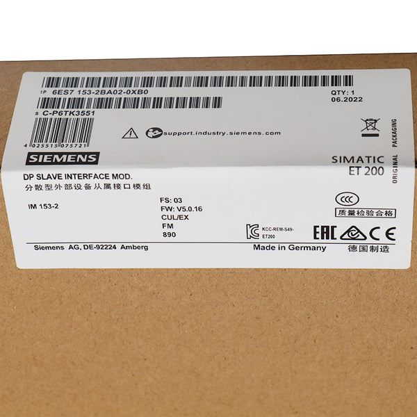 Siemens 6ES7153-2BA02-0XB0