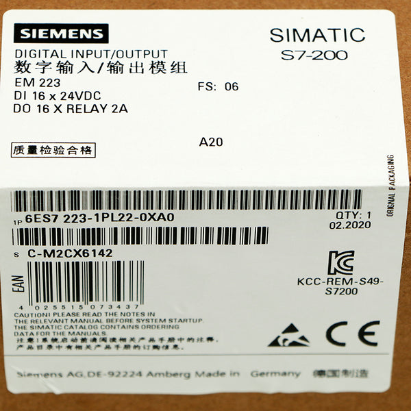Siemens 6ES7223-1PL22-0XA0