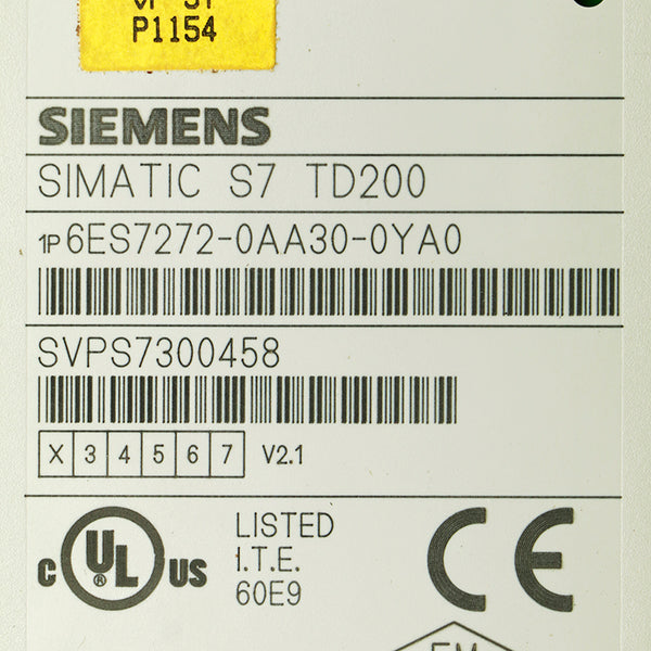 Siemens 6ES7272-0AA30-0YA0