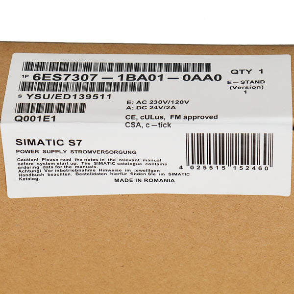 Siemens 6ES7307-1BA01-0AA0