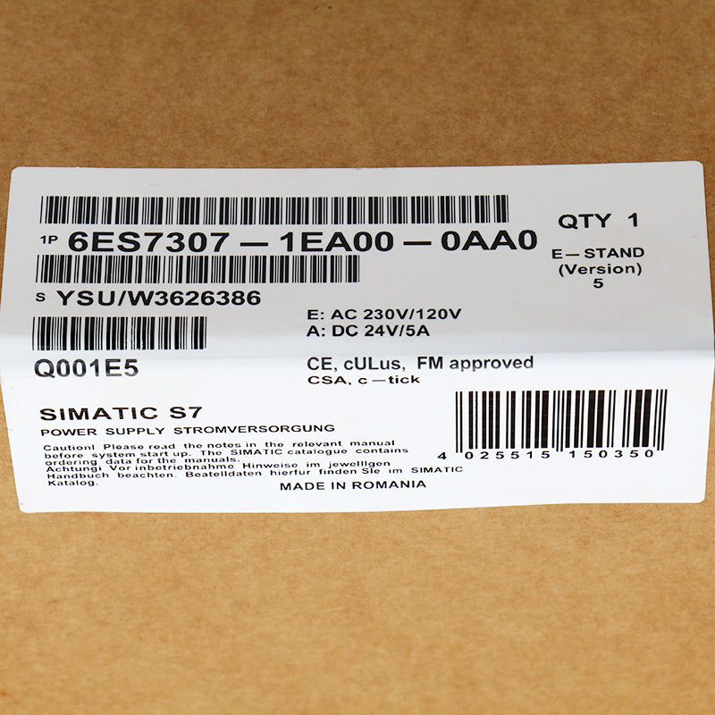 Siemens 6ES7307-1EA00-0AA0