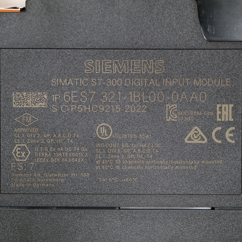 Siemens 6ES7321-1BL00-0AA0