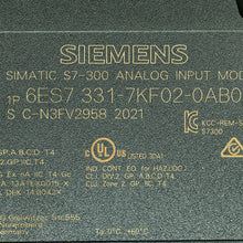 Load image into Gallery viewer, Siemens 6ES7331-7KF02-0AB0