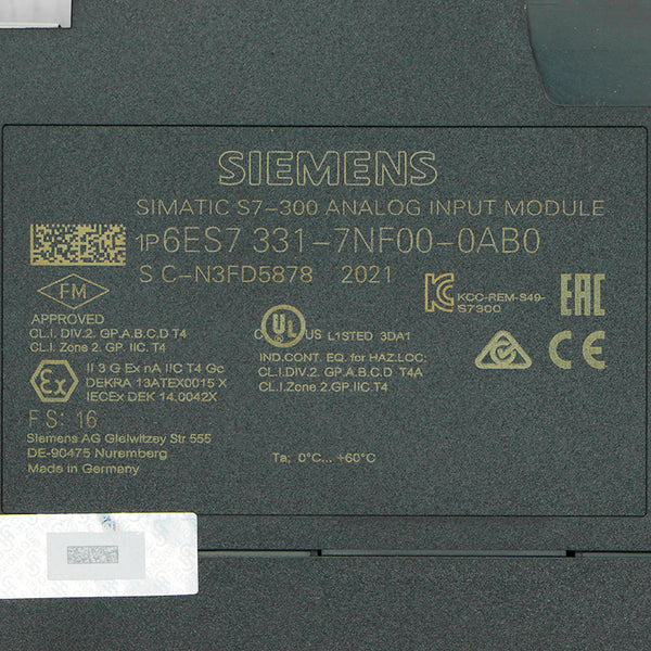 Siemens 6ES7331-7NF00-0AB0
