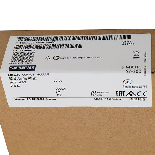 Siemens 6ES7332-7ND02-0AB0
