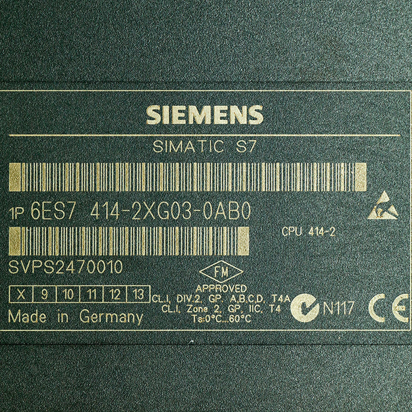 Siemens 6ES7414-2XG03-0AB0