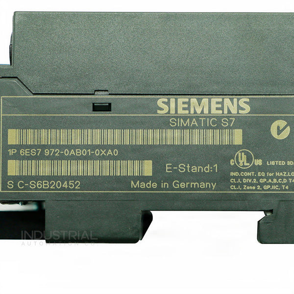 Siemens 6ES7972-0AB01-0XA0 - New Open Box