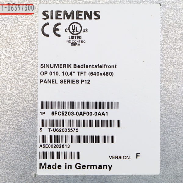 Siemens 6FC5203-0AF00-0AA1
