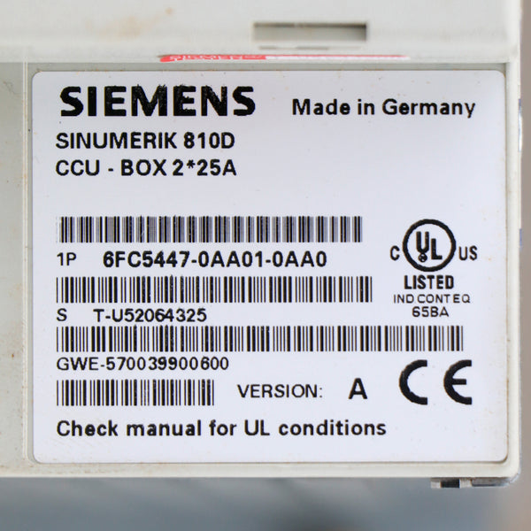 Siemens 6FC5447-0AA01-0AA0