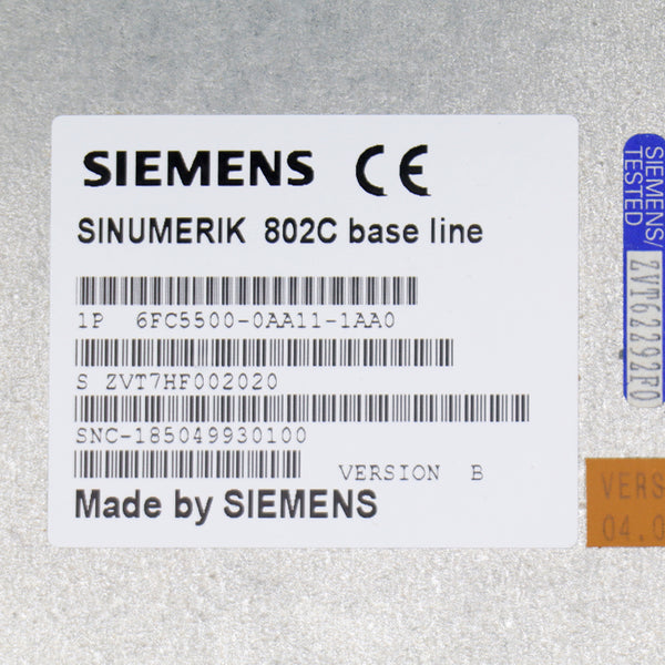 Siemens 6FC5500-0AA11-1AA0