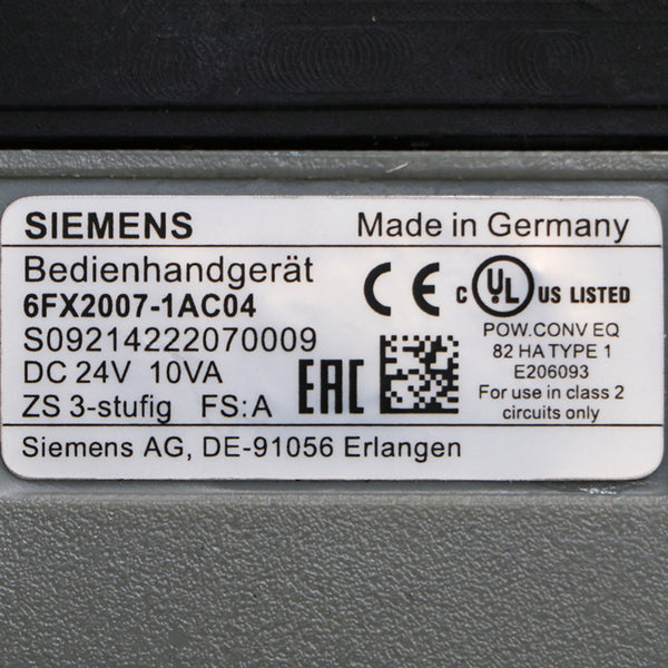 Siemens 6FX2007-1AC04