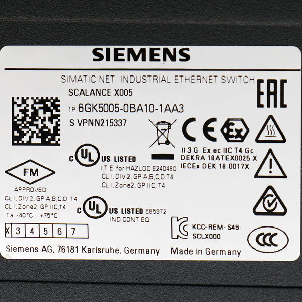 Siemens 6GK5005-0BA10-1AA3
