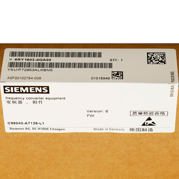 Siemens 6RY1803-0GA00