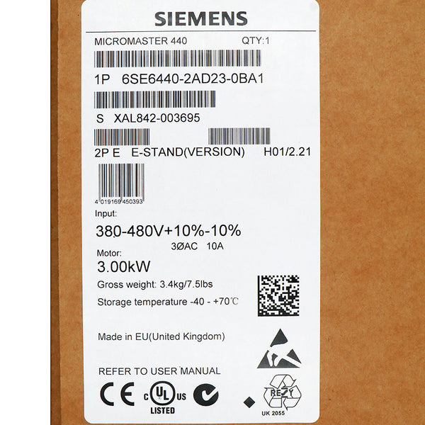 Siemens 6SE6440-2AD23-0BA1