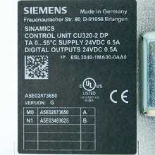 Load image into Gallery viewer, Siemens 6SL3040-1MA00-0AA0