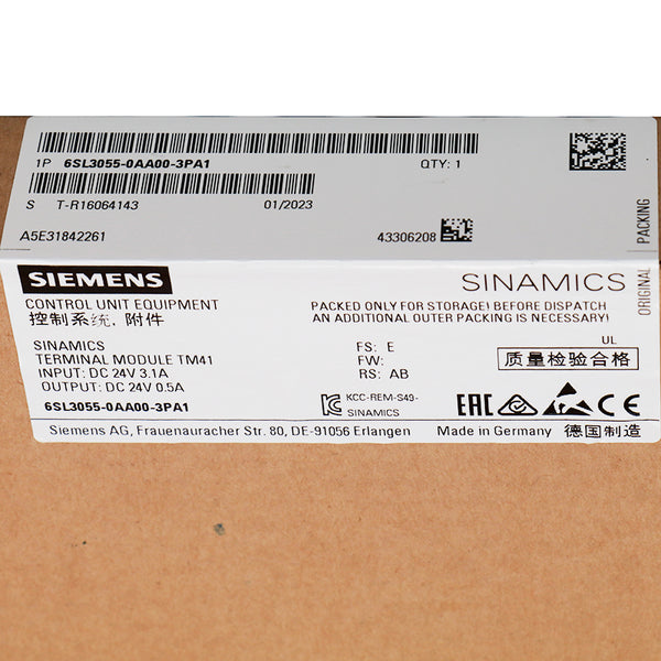 Siemens 6SL3055-0AA00-3PA1