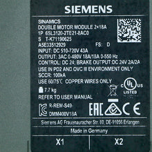 Load image into Gallery viewer, Siemens 6SL3120-2TE21-8AC0