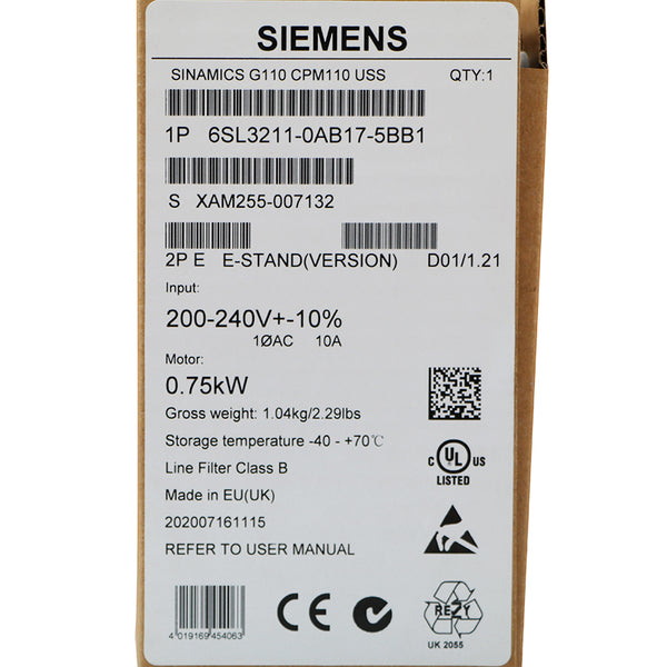 Siemens 6SL3211-0AB17-5BB1