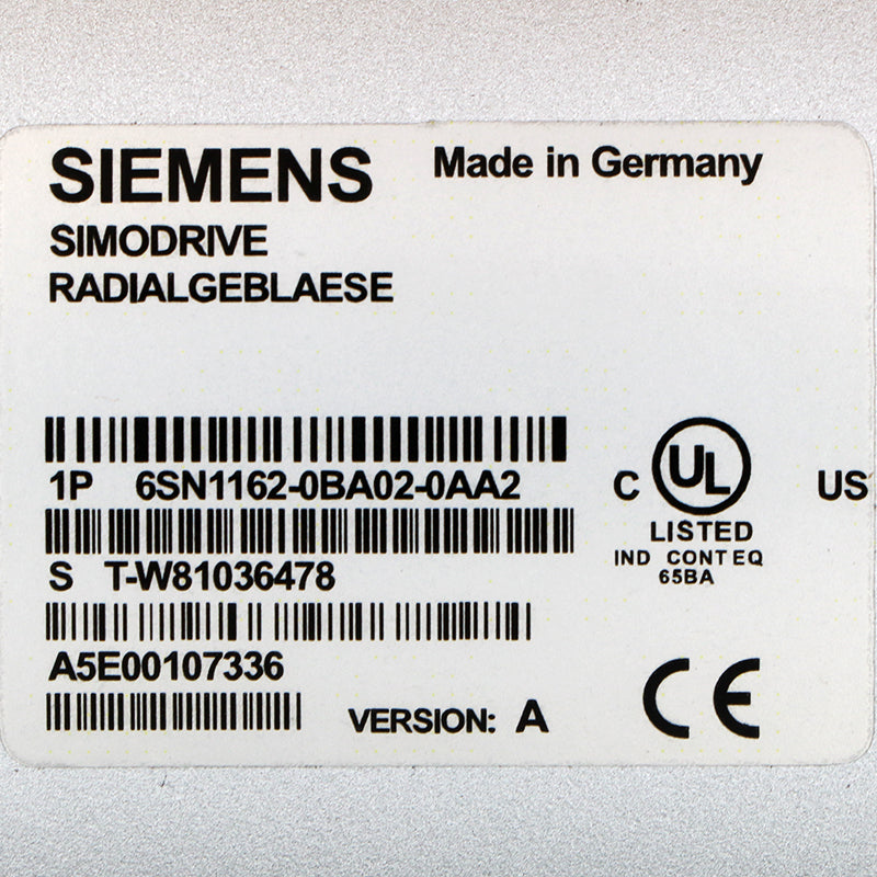 Siemens 6SN1162-0BA02-0AA2