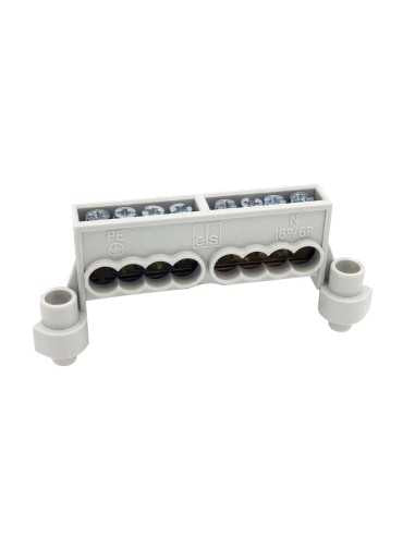 Altech 790-204 Borne PE/N - 4 Pôles - Lot de 70