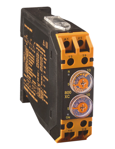 Minuteur analogique DPDT de cycle Altech 800XC-CU 22,5 mm