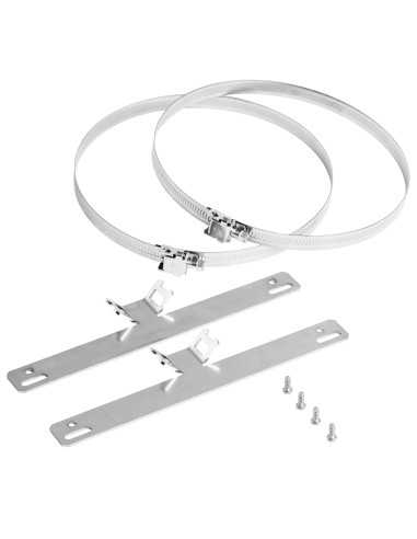 Altech 896-040-01 MABF215-1 Kit de montage sur poteau - Lot de 4