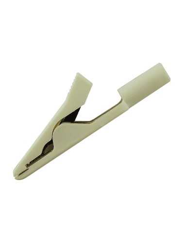 Pince crocodile Altech 930317807 MA 1 BLANCHE - Lot de 50