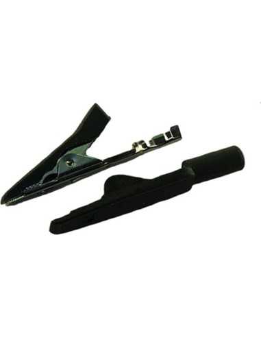 Altech 930318100 Pince crocodile MA 1 à sertir NOIR - Lot de 50