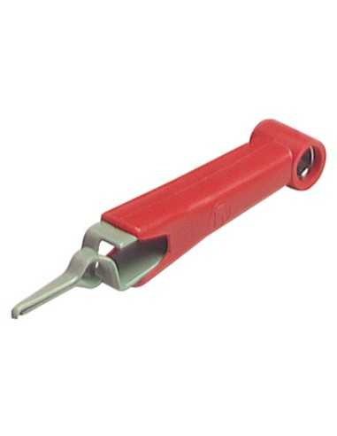 Altech 931272101 Pince crocodile AGF2 ROUGE - Paquet de 50
