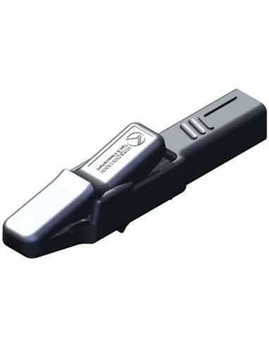Altech 932435100 Pince crocodile AK 2 B NOIR - Lot de 20
