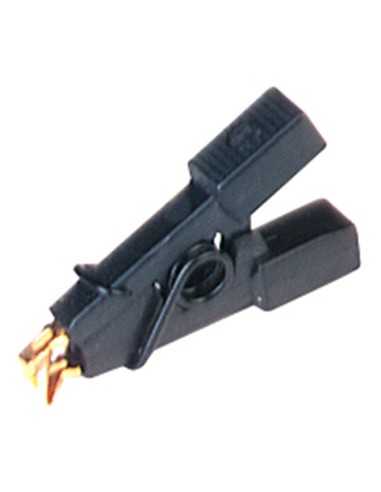 Altech 972416100 Alligator Clip MICRO SMD CLIP 1 BLACK - Pack of 10