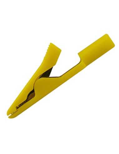 Altech 973584103 Pince crocodile MA 1 S JAUNE - Lot de 50