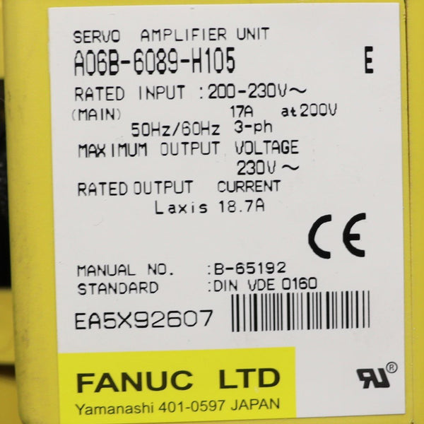 Fanuc A60B-6089-H105