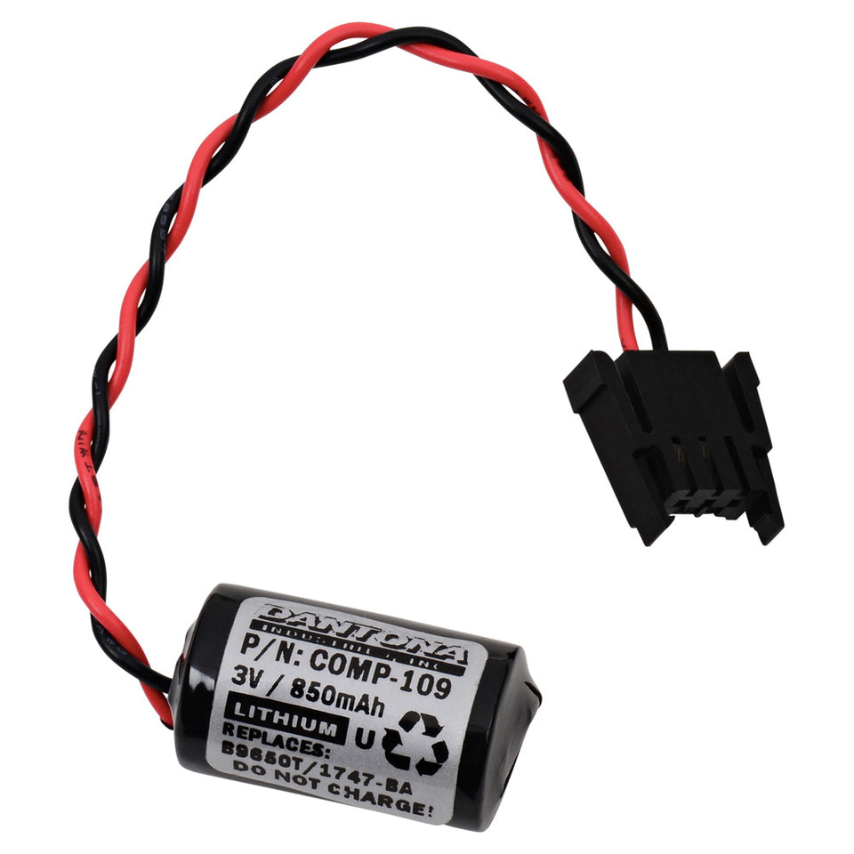 Replacement Battery for the Interstate LIT2645 - 3V 850mAh Lithium