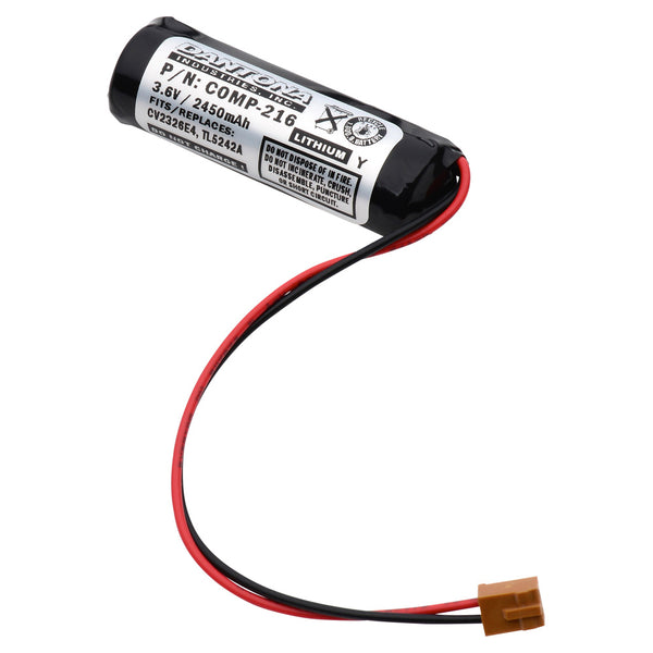Replacement Battery for the Saft LS14500-PR - 3.6V 2450mAh Lithium