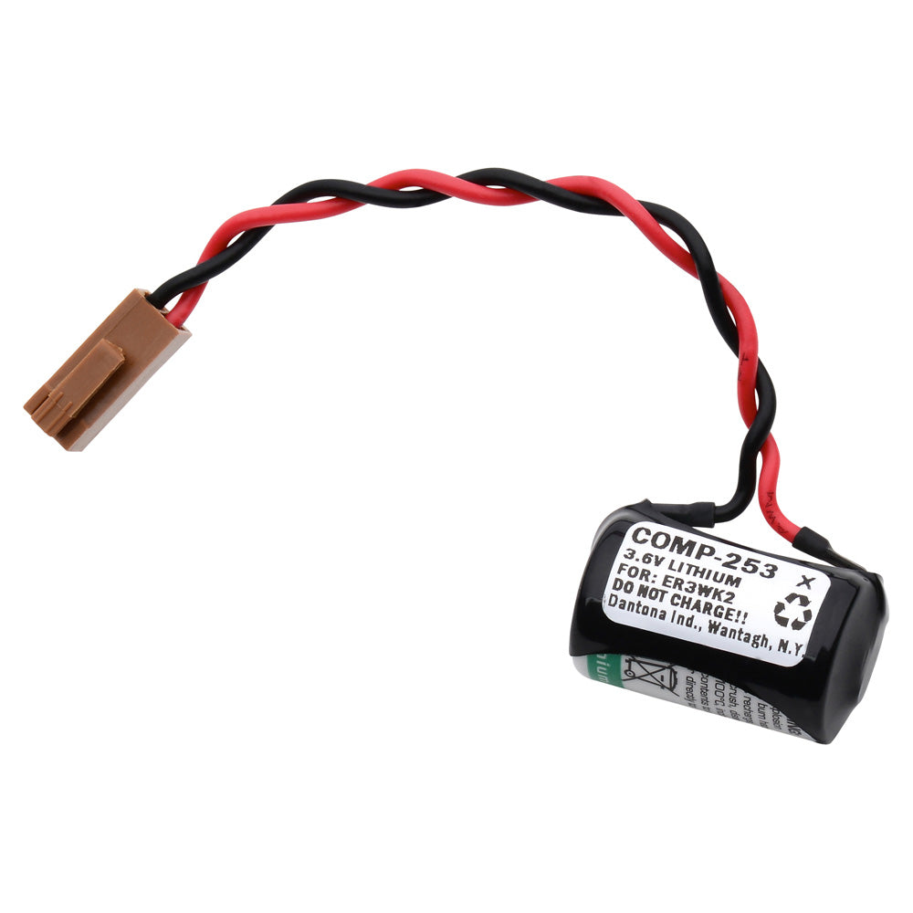 Replacement Battery for the Fuji Electric UGPCSH - 3.6V 1200mAh Lithium