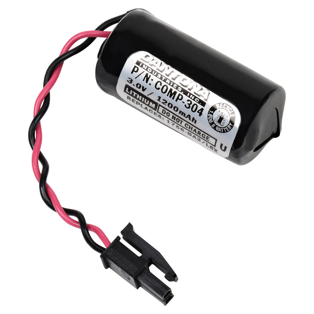 Replacement Battery for the Interstate LIT0191 - 3V 1200mAh Lithium