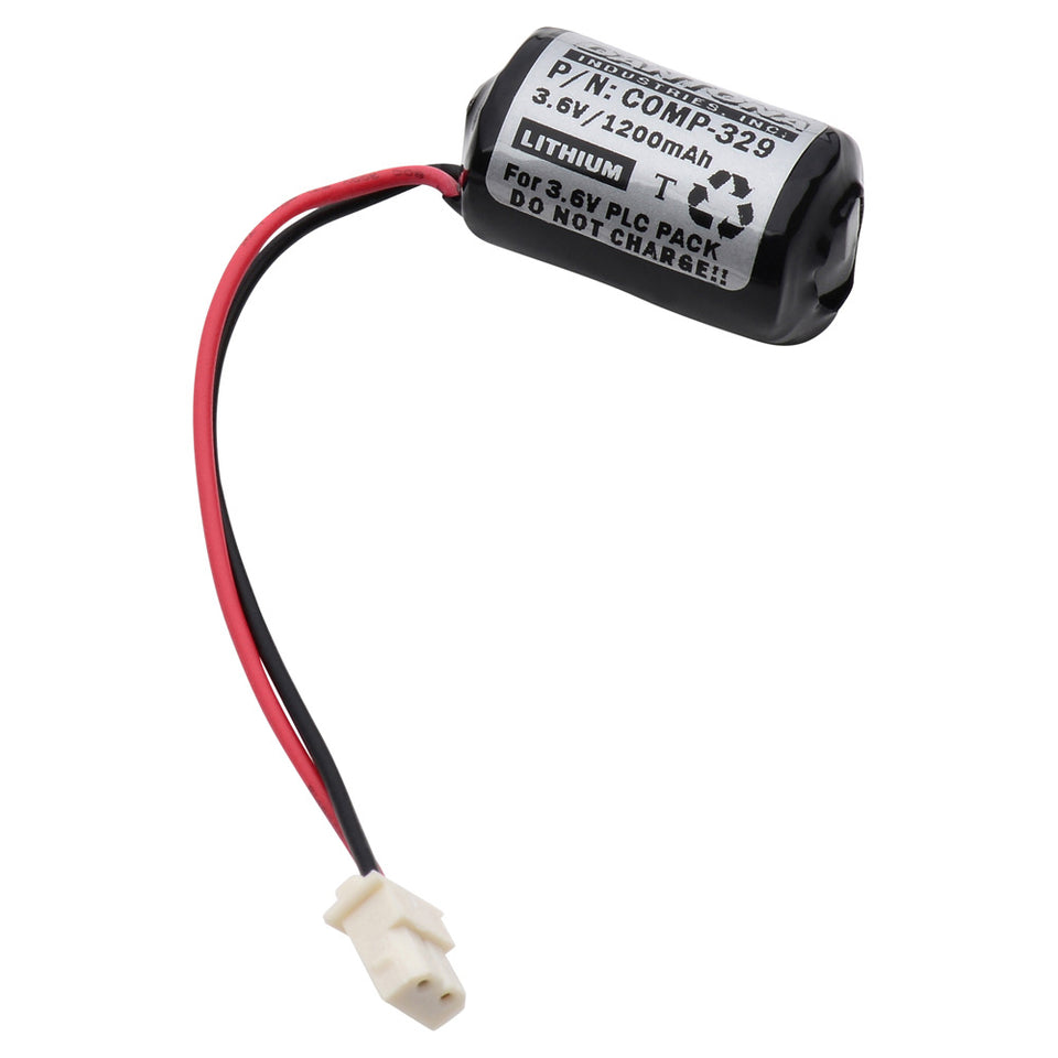 Replacement Battery for the LS Industrial Systems K3P-07AS - 3.6V 800mAh Lithium
