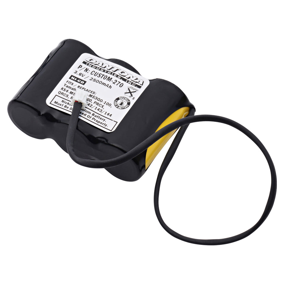 Replacement Battery for the Panasonic N-3000SCR - 3.6V 2500mAh NiCd